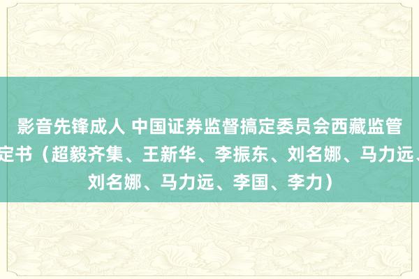 影音先锋成人 中国证券监督搞定委员会西藏监管局行政处罚决定书（超毅齐集、王新华、李振东、刘名娜、马力远、李国、李力）