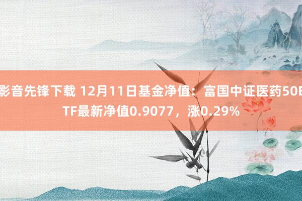 影音先锋下载 12月11日基金净值：富国中证医药50ETF最新净值0.9077，涨0.29%